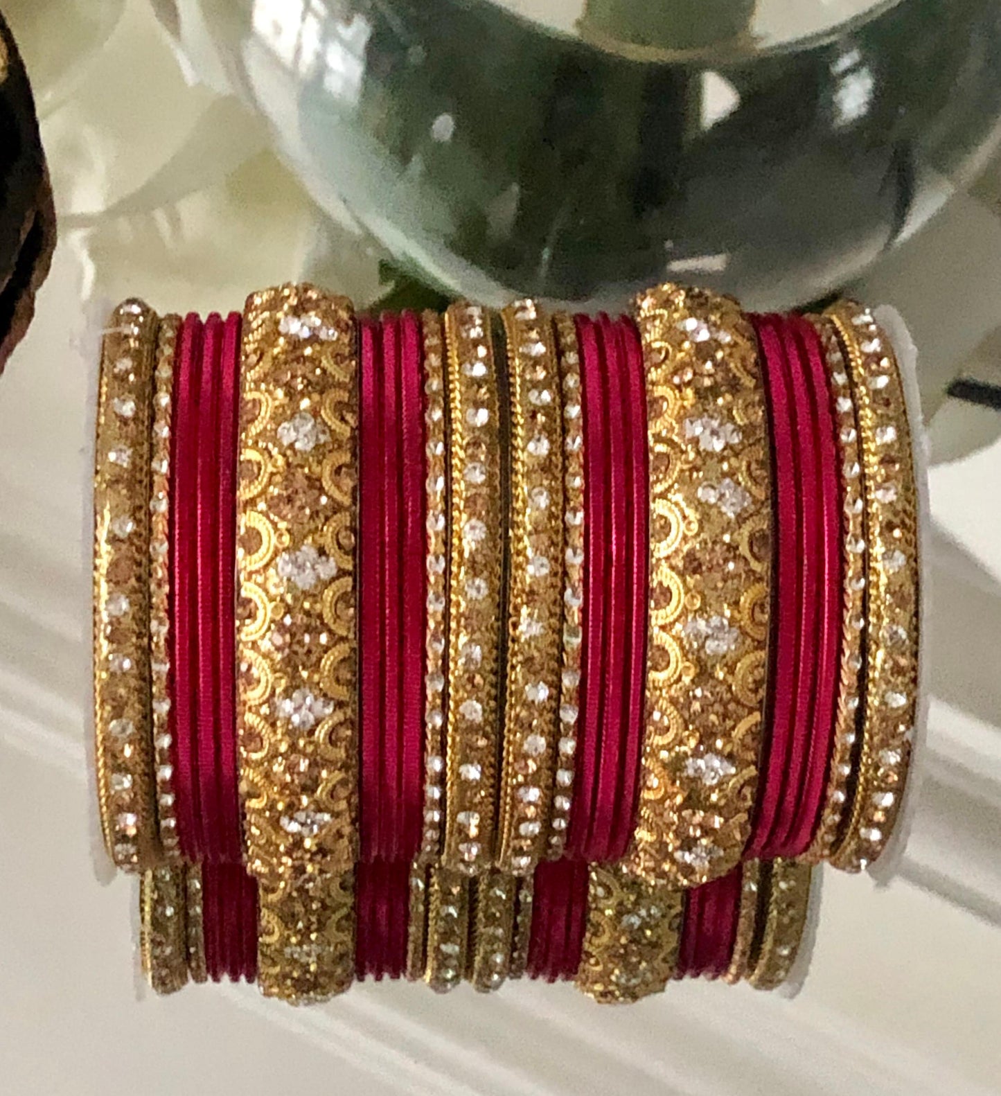 Indian Jewellery Bangles Stack Jewellery Metal Broad Kangan Perfect for Eid |Budget Collection|
