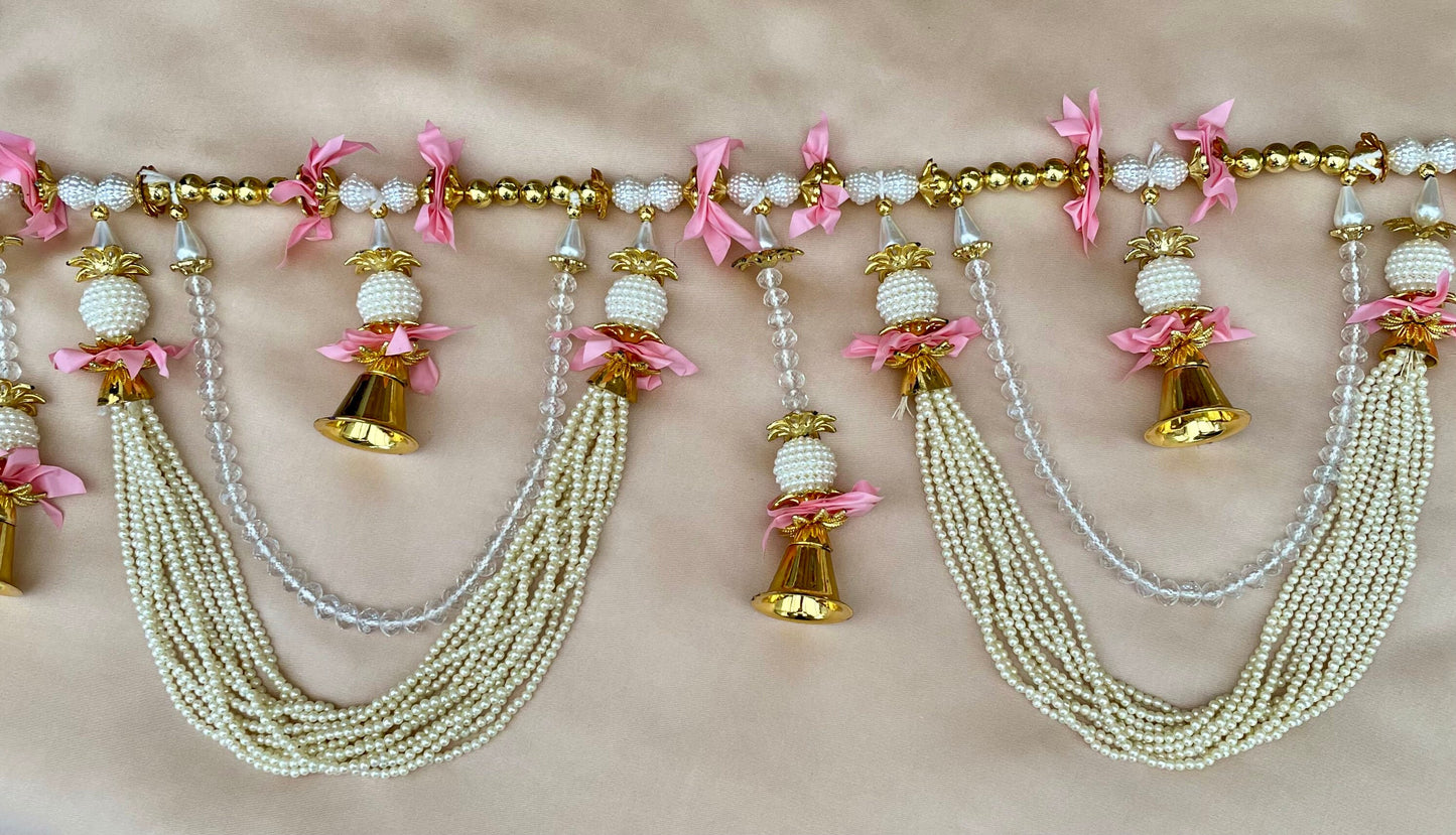 Pearls and Pink Home Decorations Toran Bandalwar Bandarwar Decorations for the Front Door New Home
