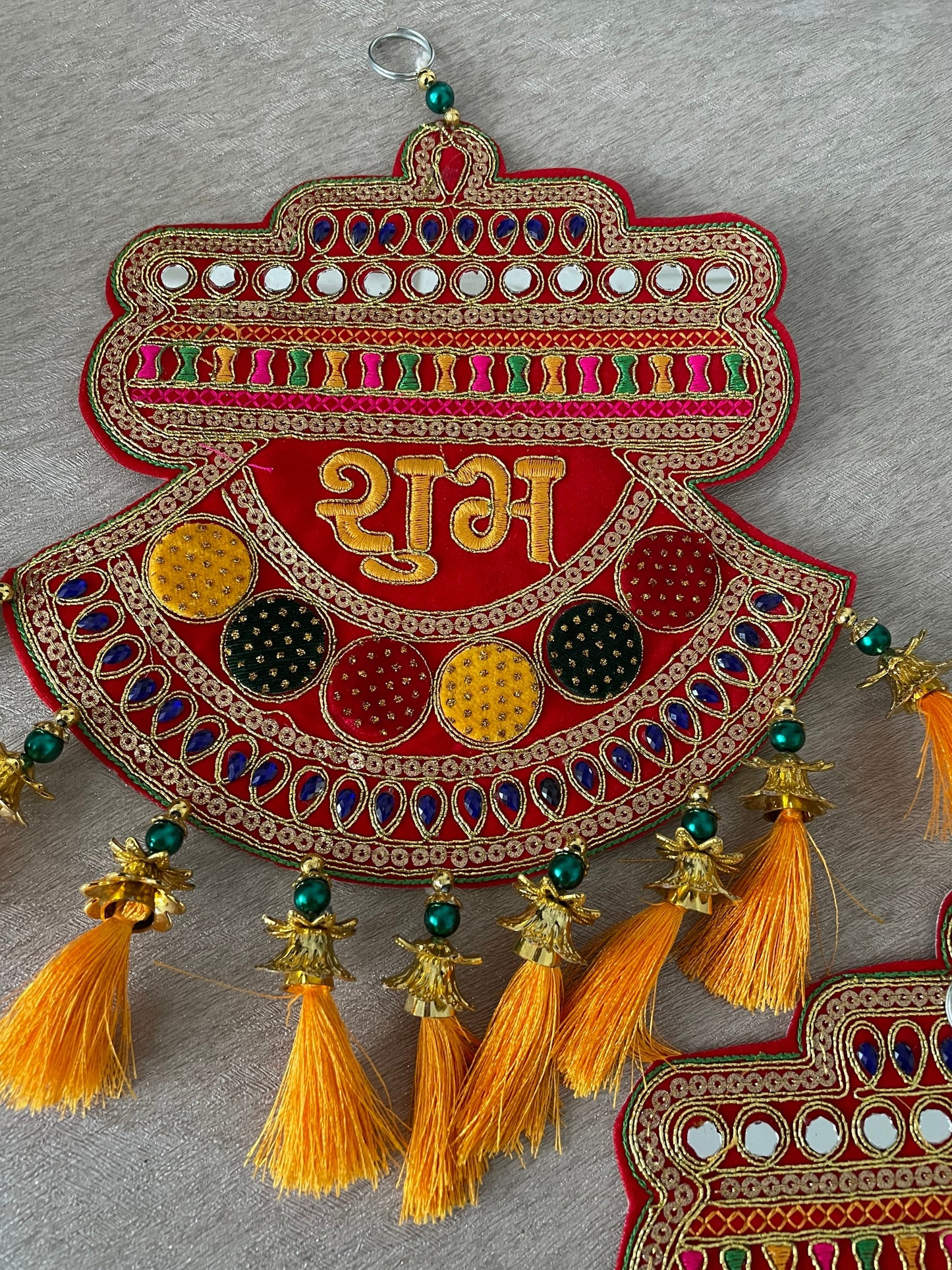 Traditional Shubh Labh Diwali Hanging Decorations Diwalidecor Chakda Chakra Decorations
