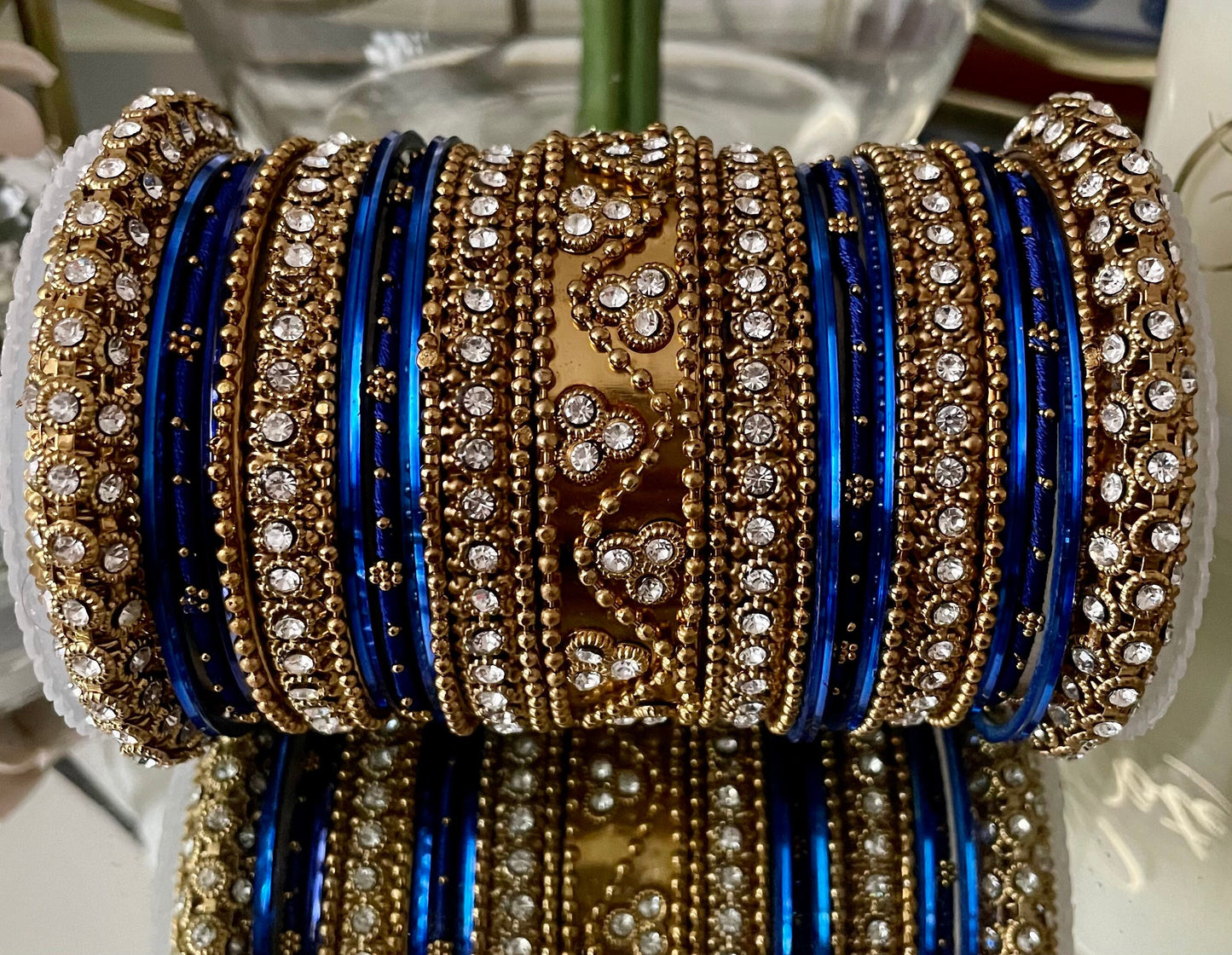 Bangle Stack Jewellery Bridal Bangle Stack Wedding Karwachauth Festive Season Dressing