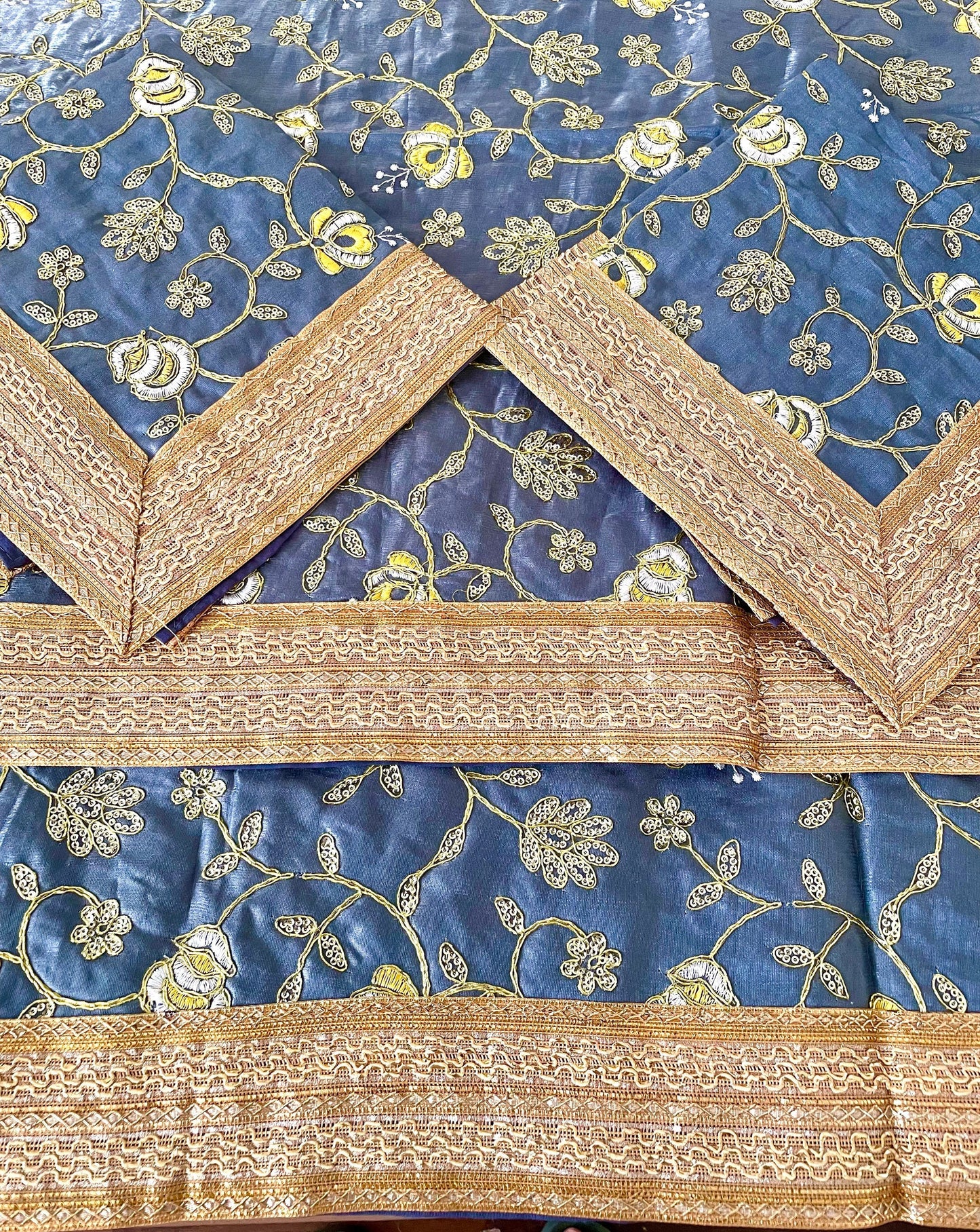 Guru Granth Sahib Rumala Sahib Set 4 pcs. Embroidered Double Set with 2 Palkan Sikh Fully Lined 9 colours Punjabi Gurudwara Wedding Newhome