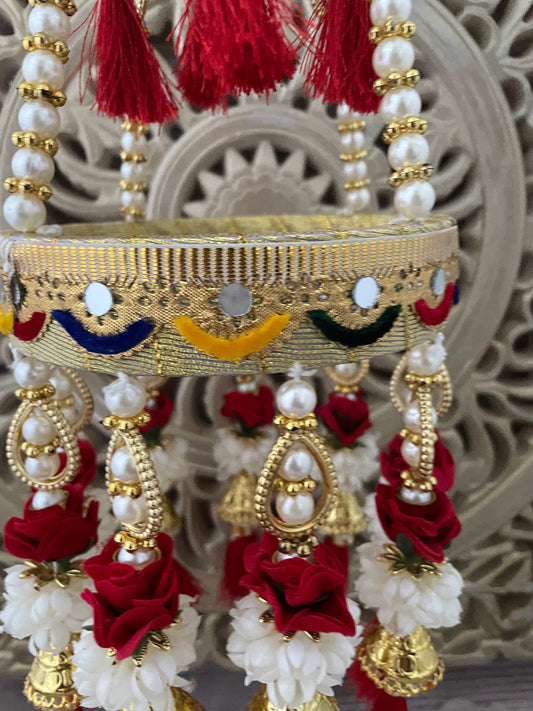 Home Decorations Jhoomar Door Hanging Pearls Beads Jhumka Style Latkan Diwalidecor Homedecor